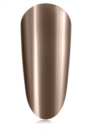 bronze chrome nail gel