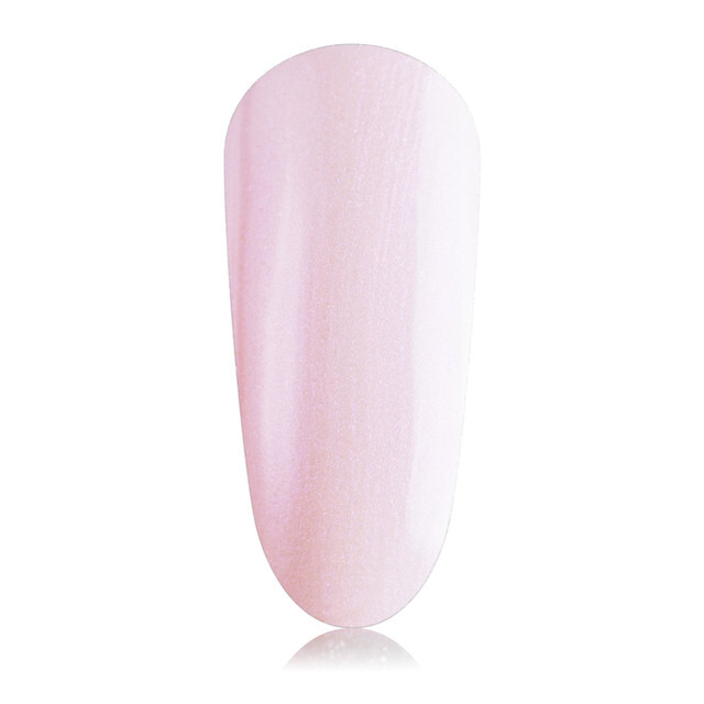 Light pink gel polish