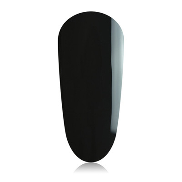 Black gel polish