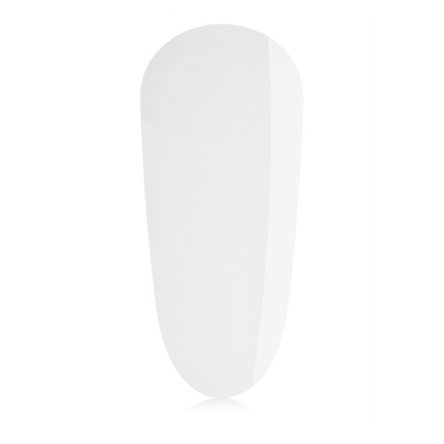 Milky white sheer builder gel