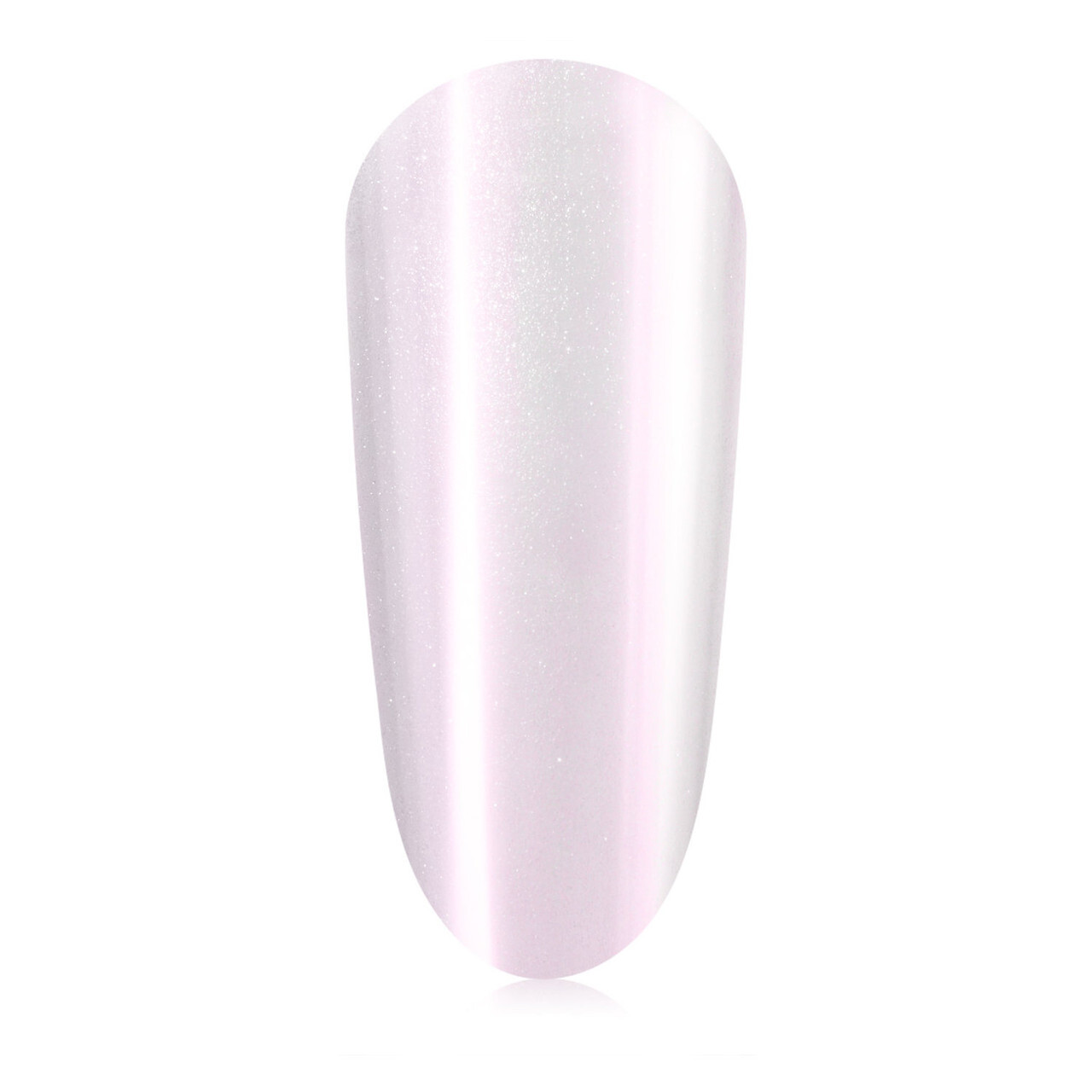A pearl shimmer chrome nail color.